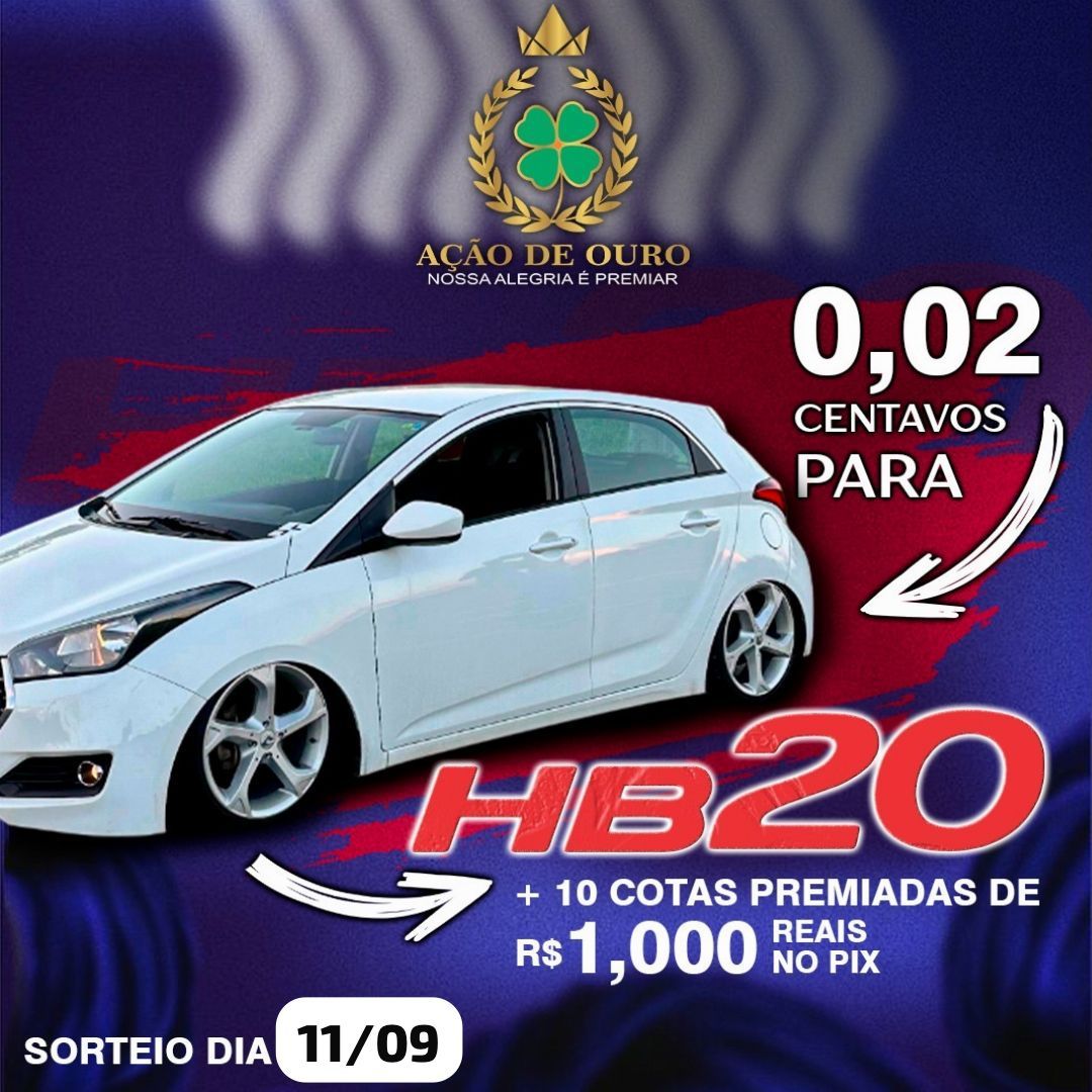 Hb20 ou 40k na conta